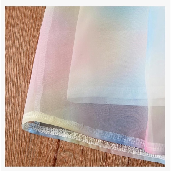 NWT  PATPAT Toddler Girl Tutu Dress Floral Cami Mesh Dresses - Picture 6 of 6